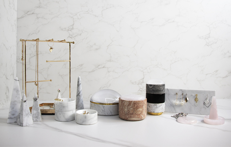 Black Marble Canister Black Marble Canister
