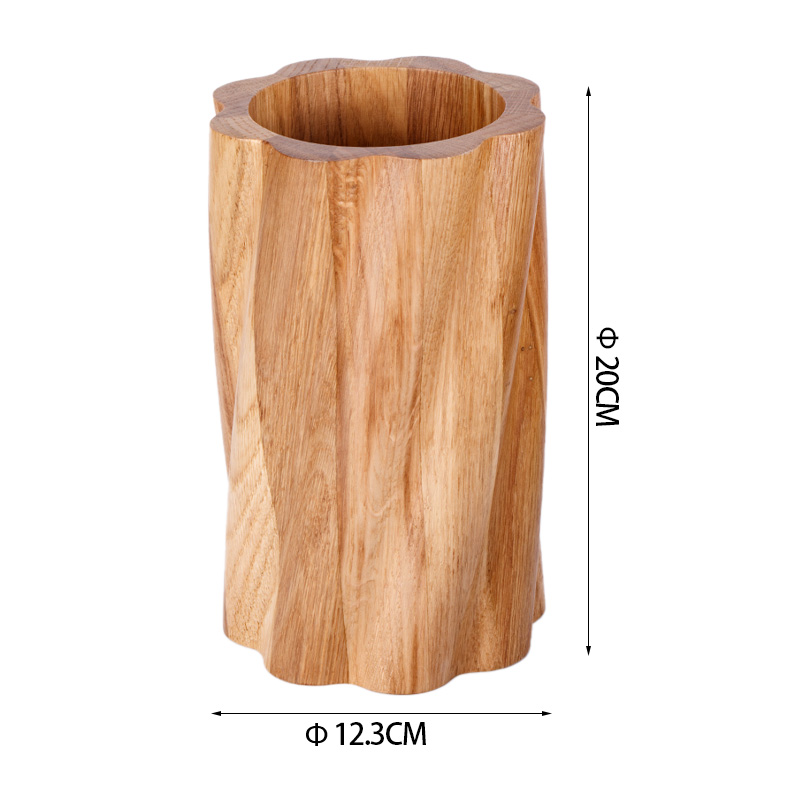 Tall Handmade Wooden Vase Tall Handmade Wooden Vase