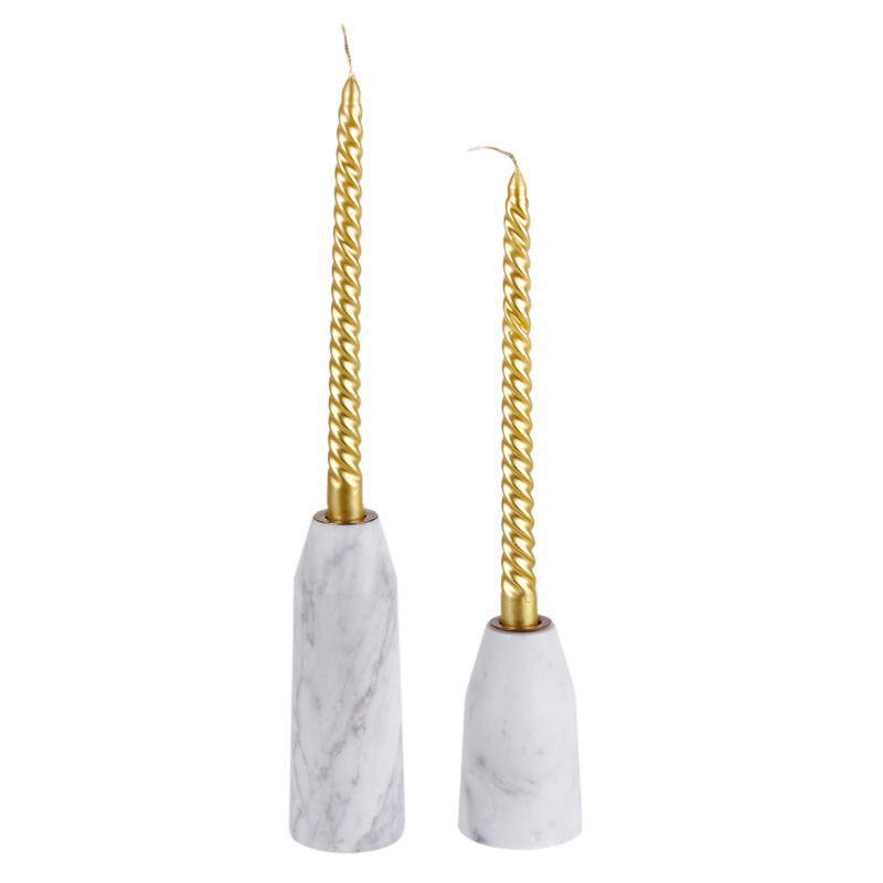 Decorative Marble Candle Holders